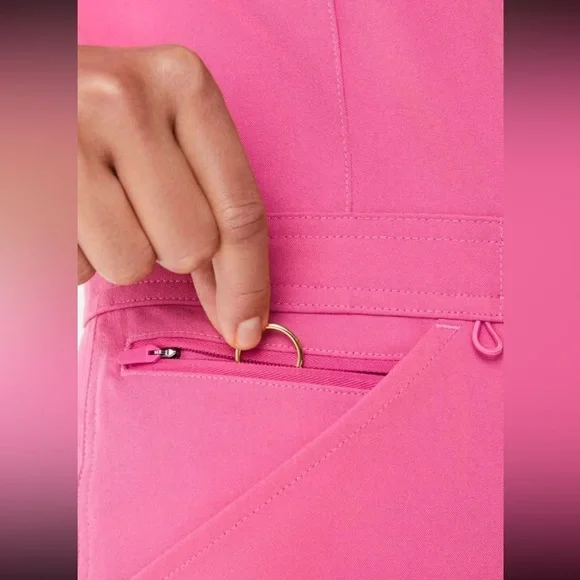 Figs F*ing Pink Rafaela Scrub Jumpsuit - Picture 7 of 8